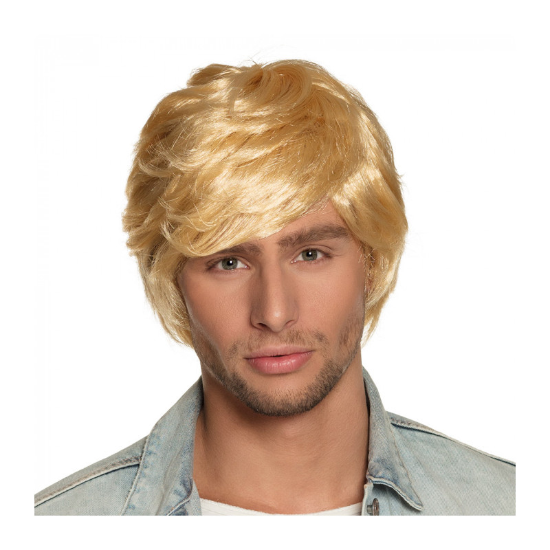 Pánska krátka blond parochňa